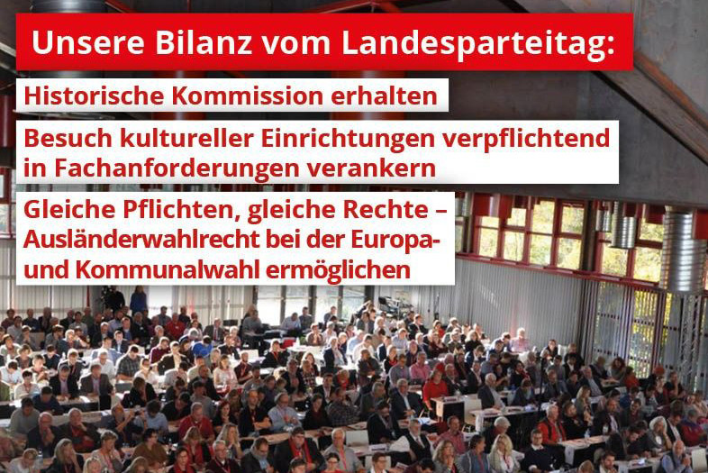Foto Landesparteitag