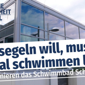 Schwimmhalle Schilksee: Wer segeln will, muss erstmal schwimmen lernen. Wir sanieren das Schwimmbad Schilksee