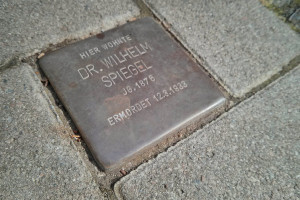 Stolperstein mit der Aufschrift 
