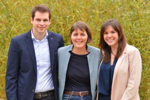 Frederik Digulla, Gesine Stück und Christina Schubert