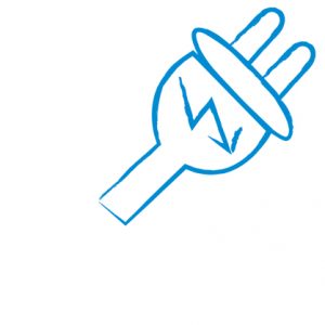 Ein Symbol für das Politikfeld Elektrizität