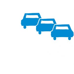 Ein Symbol für das Politikfeld Verkehr