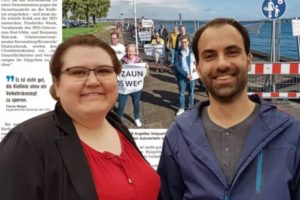 Friederike Wenk und Benjamin Walczak