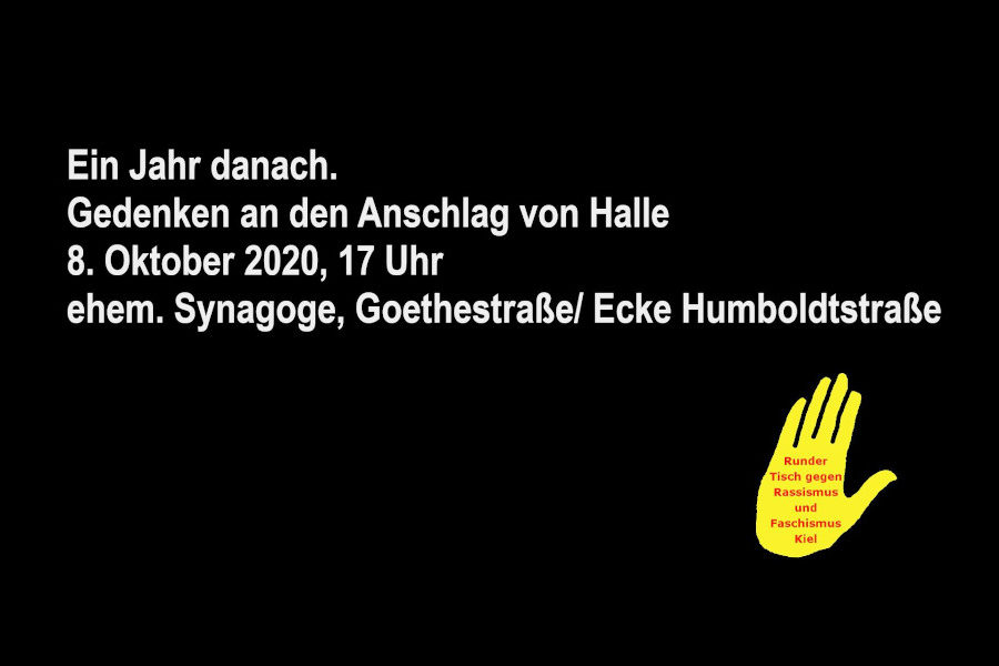 Ein Jahr danach. Anschlag von Halle