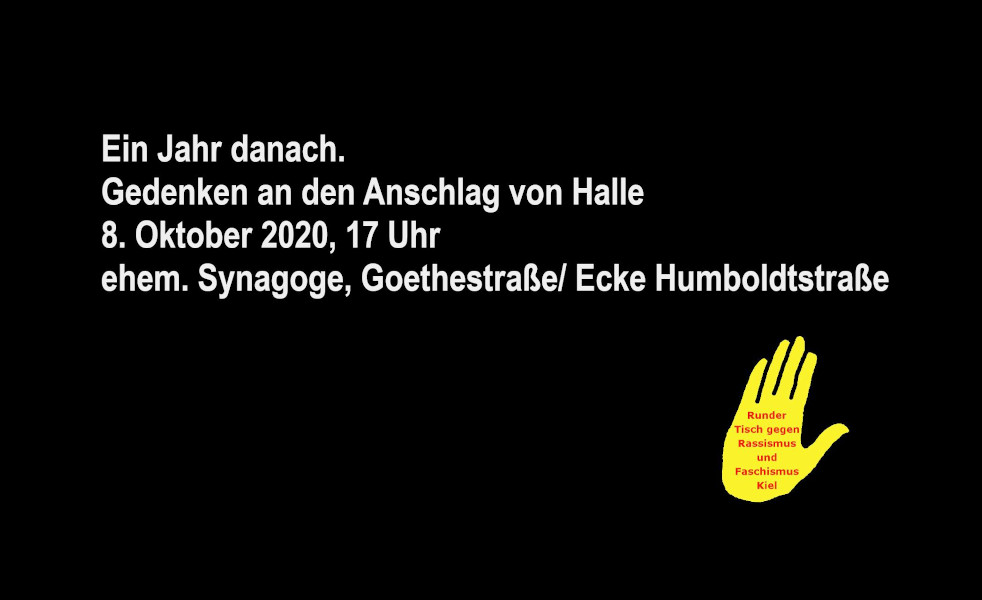 Ein Jahr danach. Anschlag von Halle