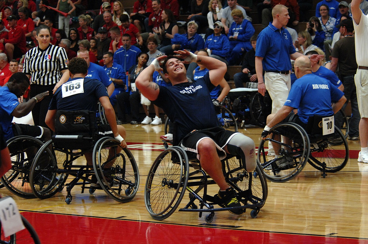 Rollstuhl-Basketball