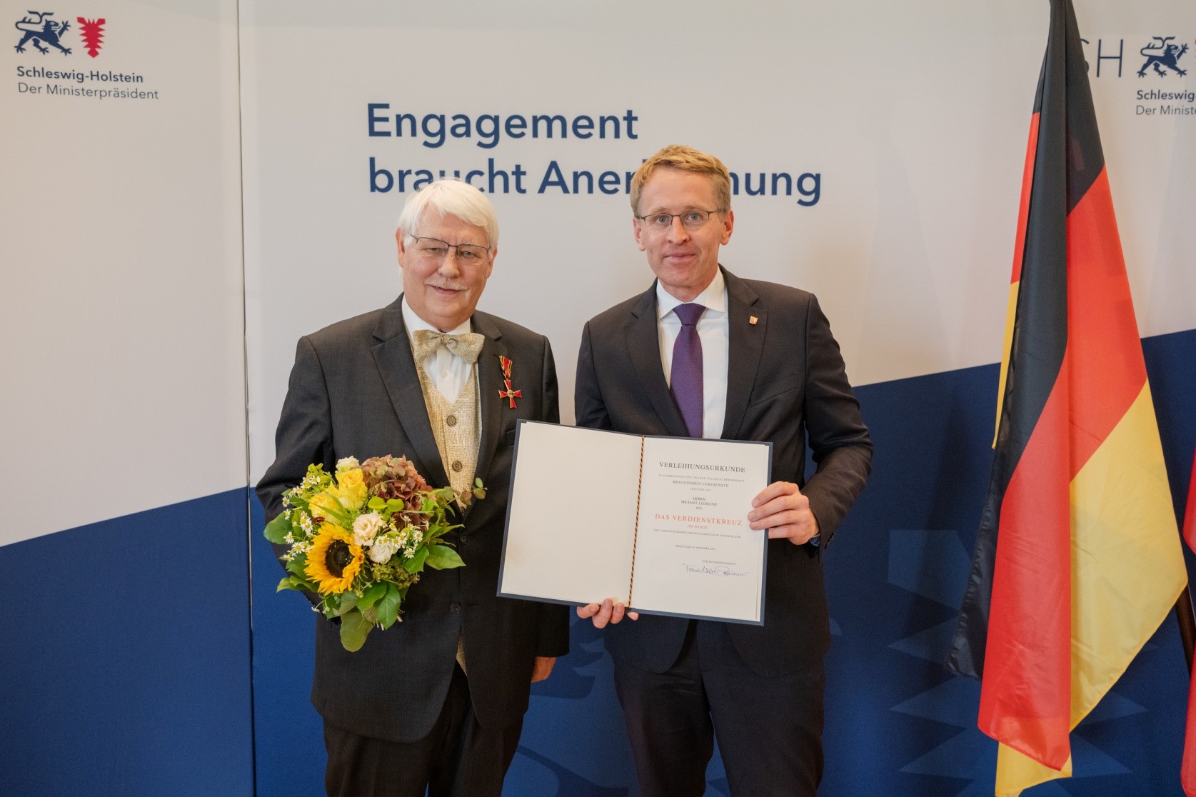 Michael Legband und Daniel Günther